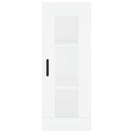 Highboard White 34.5x34x180 cm Engineered Wood 3199433