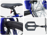 BMX Bike 16 Inches for 5-8 Years Old Dark Blue 42009712
