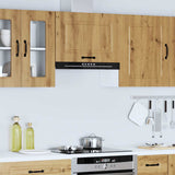 Kitchen Wall Cabinet Kalmar Artisan Oak Engineered Wood 853606