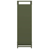 Firewood Rack Olive Green 44x28x90 cm Cold-rolled steel 864210