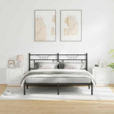 Bedside Cabinet 2 pcs White 44 x 34.5 x 45 cm Engineered Wood 869563
