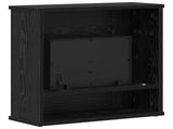 Electric Fireplace Black Oak 47 x 18 x 48 cm Engineered wood 8021064