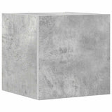 10 Piece TV Cabinet Set Concrete Grey Engineered Wood 3079144