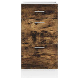 Bottom Cabinet Lyon Smoked Oak 40x46x81.5 cm Engineered Wood 854215