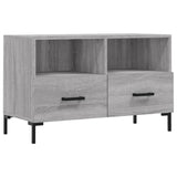 TV Cabinet Grey Sonoma 80x36x50 cm Engineered Wood 828978