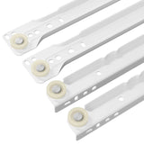 Drawer Slide 73 pcs White Steel 864652