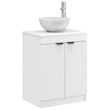 Bathroom Cabinet White 54 x 41 x 70 cm Engineered Wood 890148