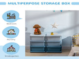 Kids Storage Unit, with Six Drawers - Blue T3398P379056
