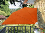 Collapsible Balcony Side Awning Terracotta 160x240 cm 41580