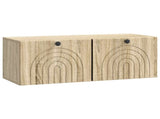 Wall-Mounted TV Cabinet Sonoma Oak 78.5 x 31 x 30 cm 898207