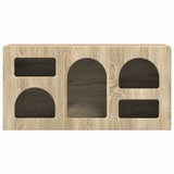 TV Cabinet Sonoma Oak 80 x 35 x 40 cm Engineered Wood 891276