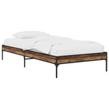 Bed Frame Old Wood 80 x 200 cm Engineered Wood 8009129
