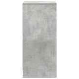 Sideboard Concrete Grey 29,5x34x76 cm Engineered Wood 861637