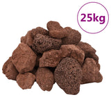 Volcanic Rocks 25 kg Red 5-8 cm 155316