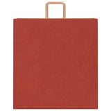 Paper Bags 250 pcs with Handles Red 45x17x48 cm 4101989