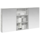 Bathroom Cabinet Set 3 pcs 120 x 10.5 x 60.5 cm Engineered wood 3403731