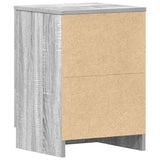Bedside Cabinet Grey Sonoma 38x35x56 cm Engineered Wood 815323