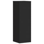 Plant Stands 2 pcs Black 33x33x100 cm Engineered Wood 3307883