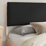 Bed Frame with Upholstered Headboard Black 180 x 200 cm 3398111