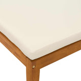 Footrest Solid Acacia Wood Natural 3407792