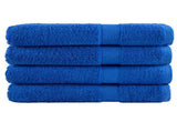 Premium Sauna Towels "SOLUND" 4 pcs Blue 80x200 cm 600 gsm 137195