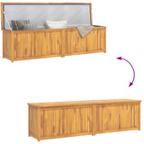 Garden Box 200x50x55 cm Solid Wood Teak 318735