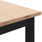 Coffee Table Natural 60 x 50 x 36 cm Solid Pine Wood 892761