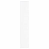 Shoe Cabinet White 54x34x183 cm Engineered Wood 800369