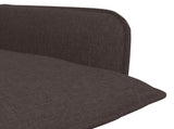 Armchair Dark Brown Fabric 42047702