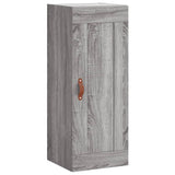 Wall Mounted Cabinet Grey Sonoma 34.5x34x90 cm Engineered Wood 830482