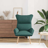 Armchair Dark Green 69 x 74 x 93 cm Fabric 42001870