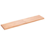 Table Top Light Brown 180x40xcm Treated Solid Wood Live Edge 363975
