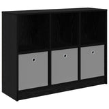 Sideboard with Drawer Black Oak 102 x 32 x 73.5 cm 8000517