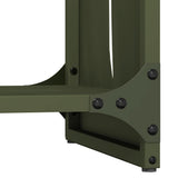 Firewood Rack Olive Green 40x30x80 cm Cold-rolled steel 864222