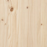 Bed Frame without Mattress Solid Wood 160x200 cm 3105870