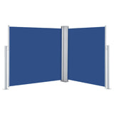 Retractable Side Awning Blue 100x600 cm 48446