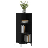 Sideboard Black 34.5x32.5x90 cm Engineered Wood 828733