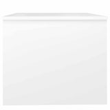 Coffee Table White 80x50x42.5 cm Engineered Wood 809728