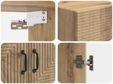 Wall-Mounted Cabinet Artisan Oak 66 x 34.5 x 90 cm 898574