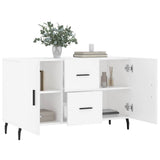 Sideboard White Engineered wood 100 cm Sideboard Rectangular 828188