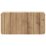 Wall-Mounted Bedside Cabinet 2 pcs Artisan Oak Engineered Wood 898294