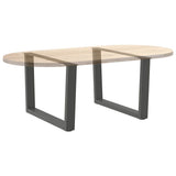 Coffee Table Legs V-Shape 2 pcs Anthracite 70x cm Steel 4012638