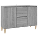 Sideboard Grey Sonoma 103.5x35x70 cm Engineered Wood 815163