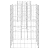 H-Shaped Gabion Planter Steel Wire 260x40x60 cm 145659