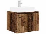 Bathroom Cabinet Set 3 pcs Old Wood 49.5 x 41 x 62.5 cm 3405655