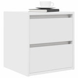 Wall-mounted Bedside Cabinets 2 pcs White 38x34x40 cm 861248