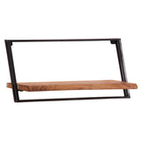 Wall Shelves 5 pcs Solid Wood Acacia 373633