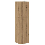 Corner Cabinet Artisan Oak 33x33x132 cm Engineered Wood 856723