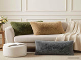 Cushion with Pillow HEERLEN 12 pcs Green PV Fleece 925938