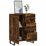 Sideboard Smoked Oak 69.5x34x90 cm Engineered Wood 830289